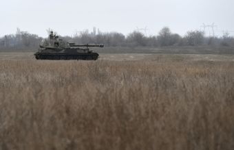ВС РФ на огневом рубеже в зоне проведения специальной военной операции