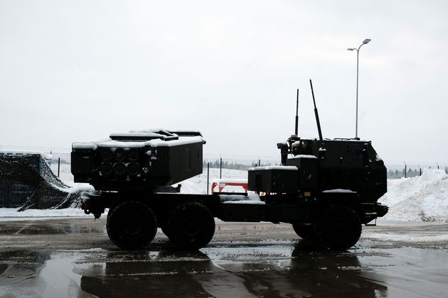 American MLRS HIMARS supplied to Ukraine