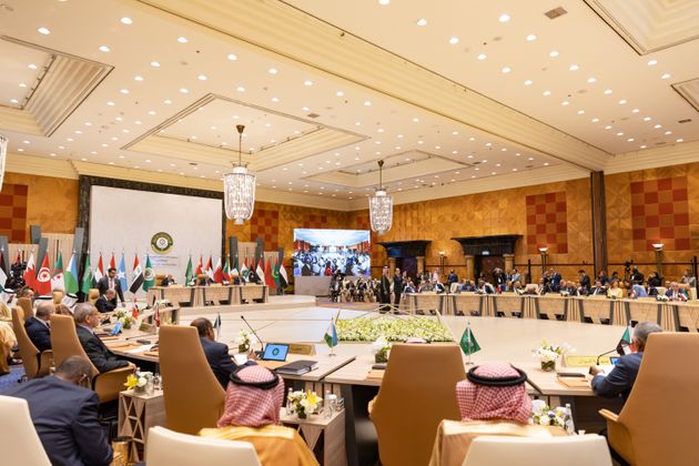 Встреча министров иностранных дел арабских стран перед саммитом Лиги арабских государств в Джидде, Саудовская Аравия. 2023