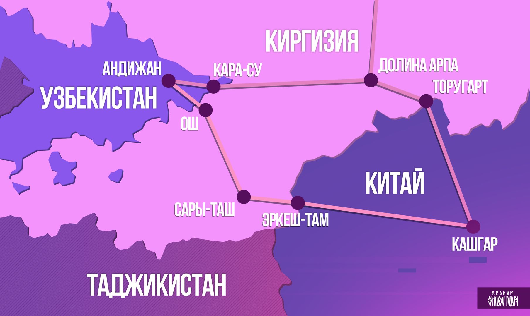 Железная дорога Китай-Киргизия-Узбекистан