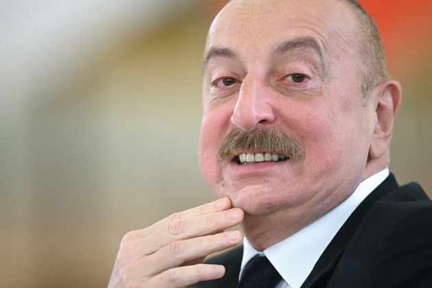 Президент Азербайджанской Республики Ильхам Алиев на заседании высшего Евразийского экономического совета (ВЕЭС) в расширенном составе в Москве.2023