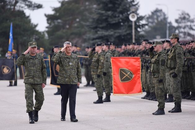 Члены Сил безопасности Косово (КСБ)