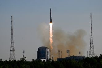 Пуск ракеты-носителя «Союз-2.1а»
