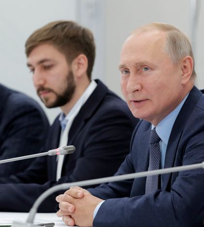 Станислав Ашманов и Владимир Путин