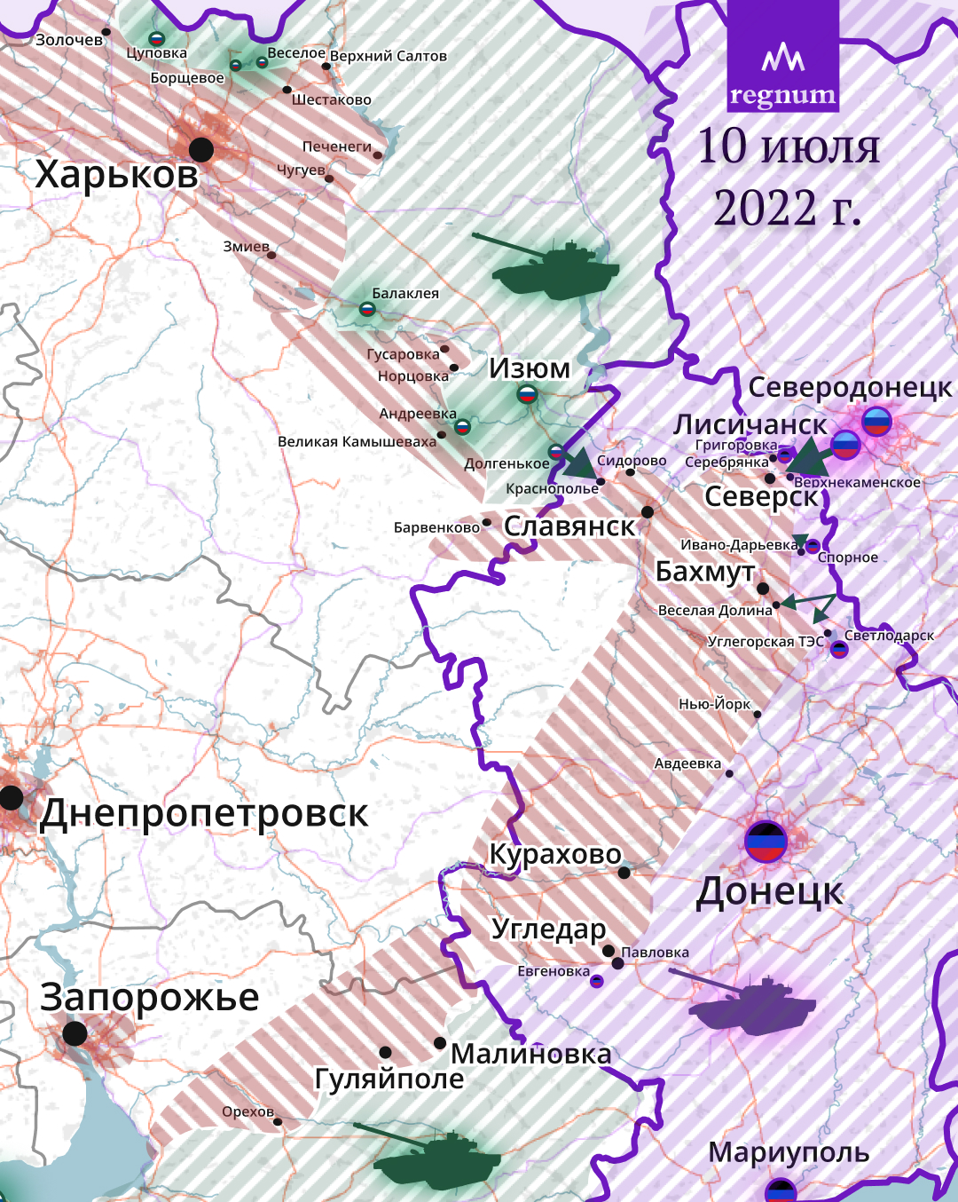 Хроники Операции «Z» (1-10.07) взятие Лисичанска и полное освобождение ЛНР:  yadocent — LiveJournal